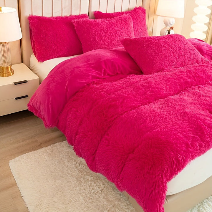BowLift | Ultra Soft Plush Duvet Cover Set with Zipper - Luxury & Comfort