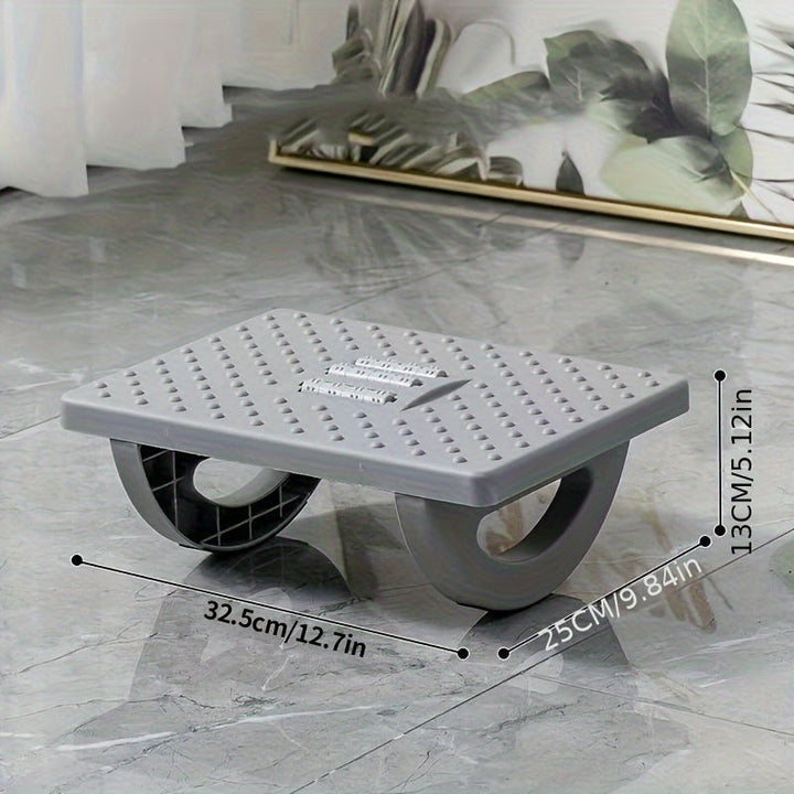 Ergonomic footrest with tiltable surface – Non-slip and ready to use | Bowlift