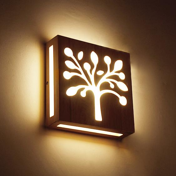 BowLift | Wall lamp - WoodGlow - Elegant LED - Essence of life indoors outdoors
