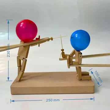 BowLift | Wooden fencing puppets game