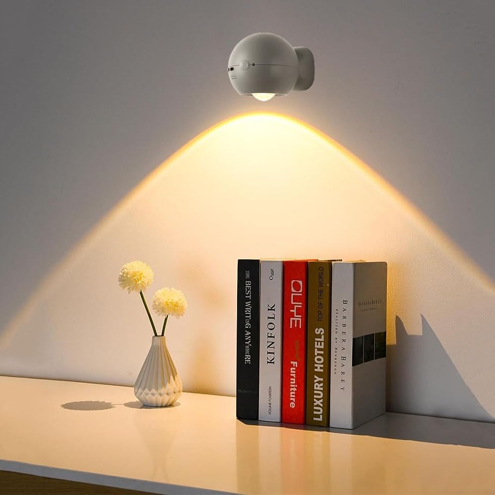 BowLift | Sunset Glow Wall Light — Rechargeable Dimmable Mood Lighting