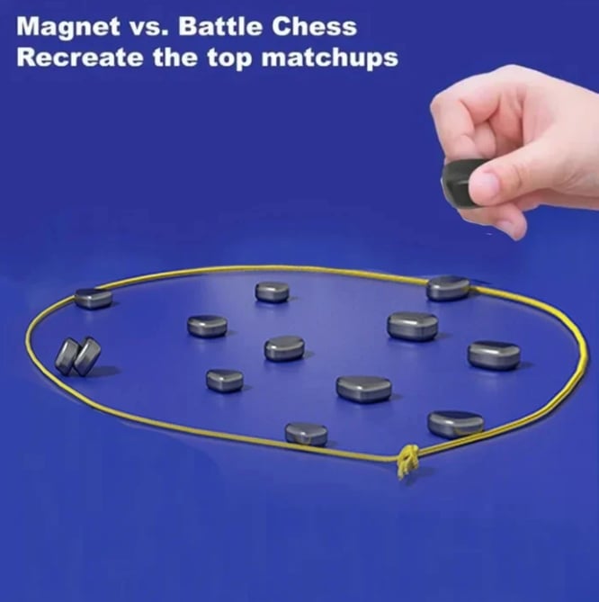 Magnetic chess set | Bowlift