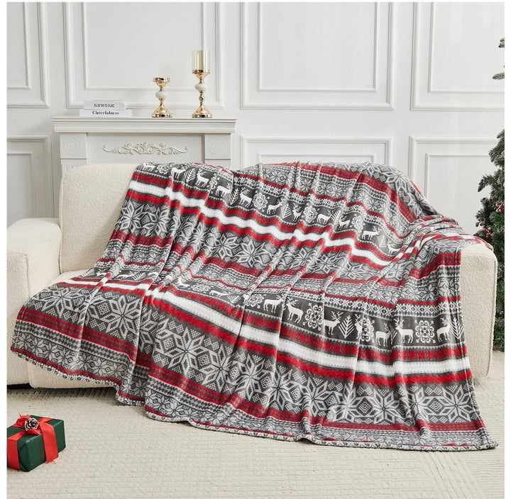 BowLift | Christmas Fleece Throw