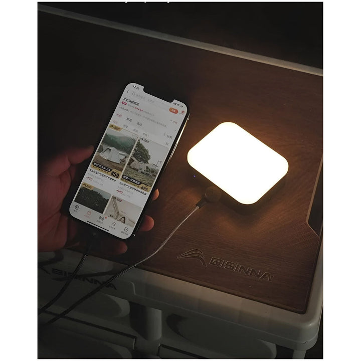 MagnaGlow – Magnetic rechargeable LED lamp with round, compact design Bowlift
