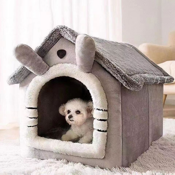 Cosy plush cat house Bowlift