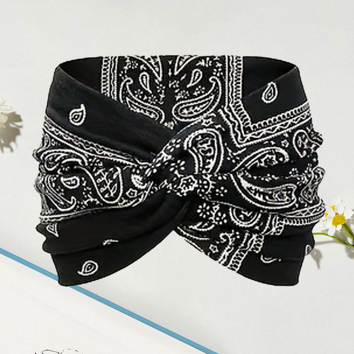 BowLift | Vintage Style Wide Tie-Dye Hairband