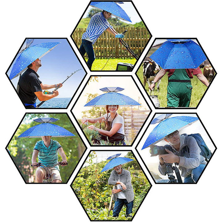 BowLift | Outdoor Double-Layer Rain Umbrella Hat