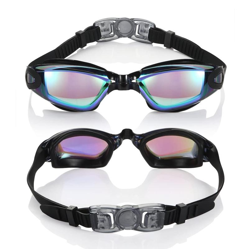 BowLift | No leak anti-fog UV protection triathlon swim goggles