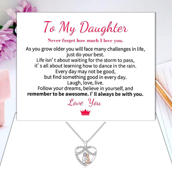 BowLift | Love You Forever Heart Necklace
