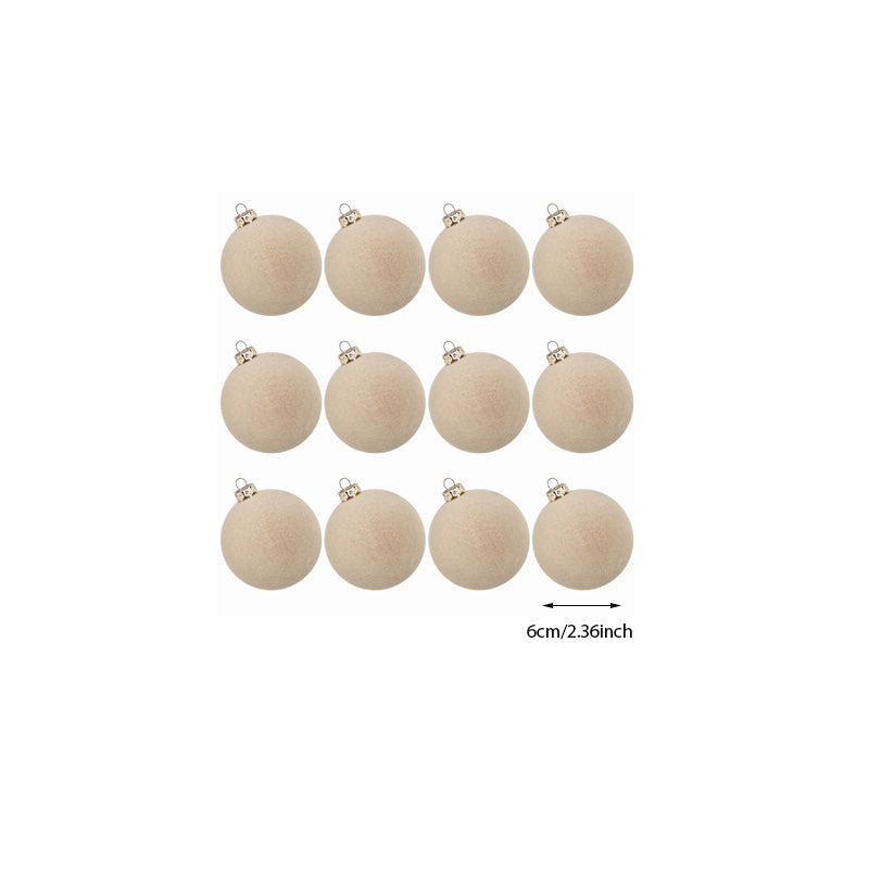 BowLift | Velvet Christmas Ornaments. 12 pcs