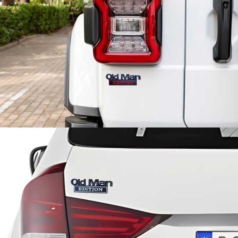 BowLift |  'Old Man Edition' car emblem