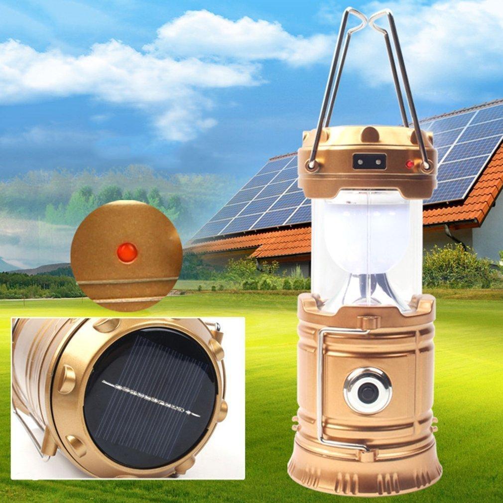 BowLift | LED Portable Camping Lantern Solar Powered Flashlight