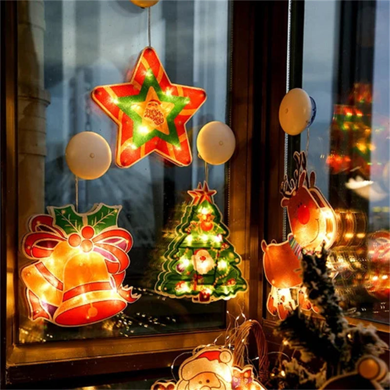 BowLift | Christmas window hanging light