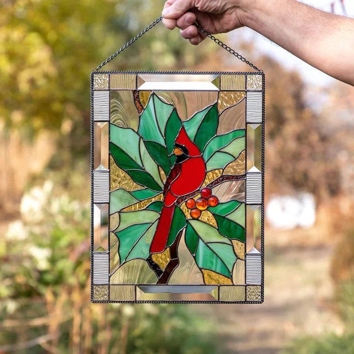 BowLift | Rectangular Bird Pendant Window Decoration