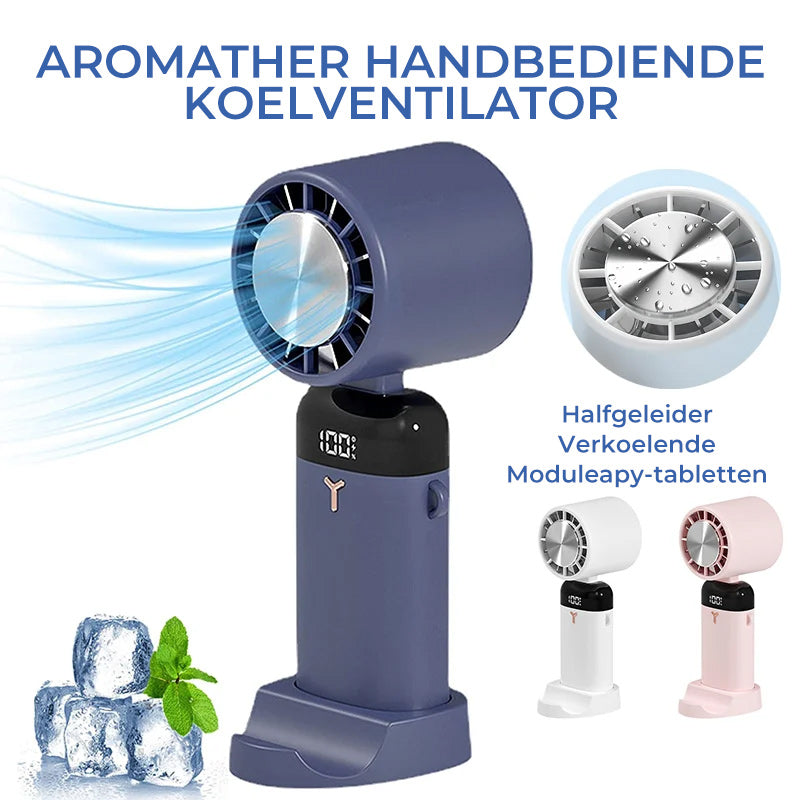 Portable electric cooling fan for cold compress | Bowlift
