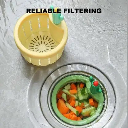 BowLift | Automatic Cactus Sink Strainer – Touchless Waste Disposal