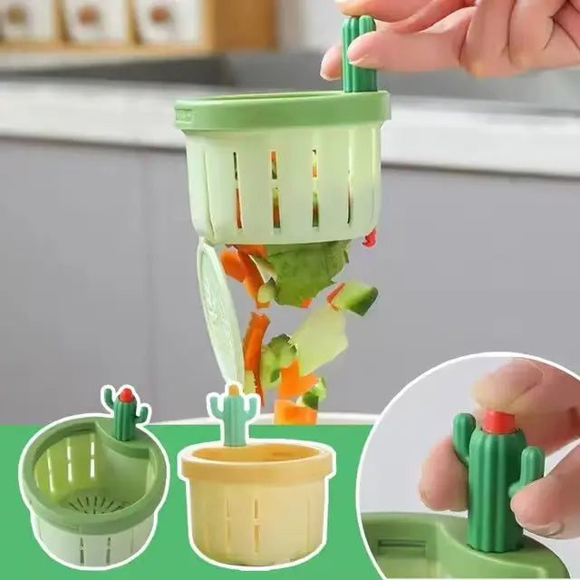 BowLift | Automatic Cactus Sink Strainer – Touchless Waste Disposal