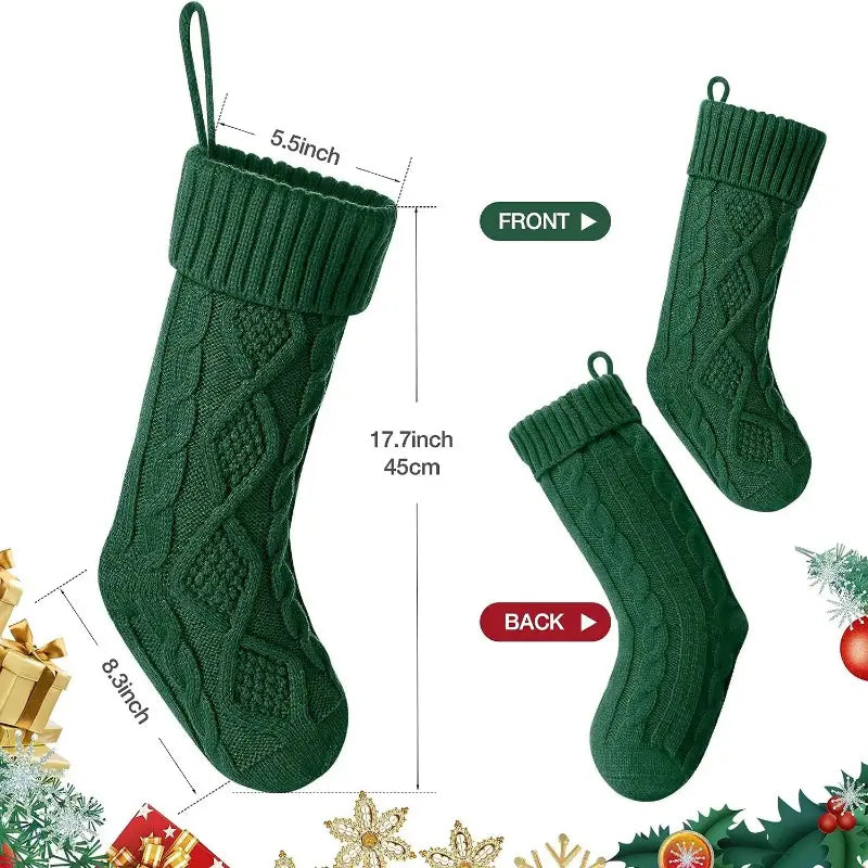 BowLift | Knit Christmas Stockings
