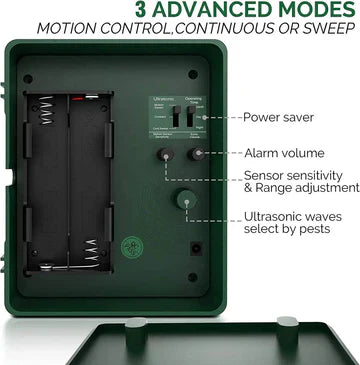BowLift | Woodpecker Ultrasonic Repeller for Effective Bird Control - Get Rid of Woodpeckers
