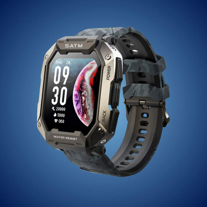 TactiX ARMY Series Smartwatch With Military Design | Durable GPS - Fitness Tracker - for Outdoor Adventures - Military Personnel and Tactical Use Bowlift