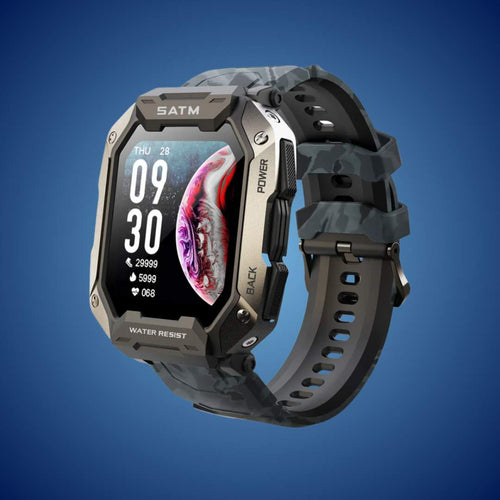 TactiX ARMY Series Smartwatch With Military Design | Durable GPS - Fitness Tracker - for Outdoor Adventures - Military Personnel and Tactical Use Bowlift