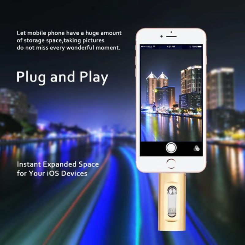 BowLift | 3 in 1 large capacity USB flash drive for mobile phone and computer