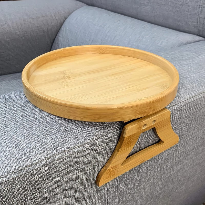 BowLift | Wooden Sofa Armrest Side Table