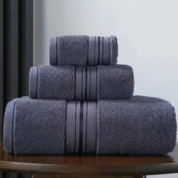 BowLift | LuxeCloud Egyptian Cotton Towel Set for Soft Comfort
