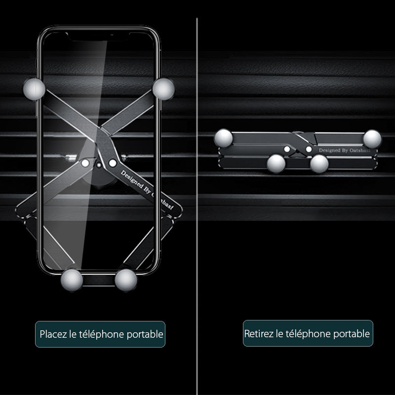 Removable smartphone holder for car | Bowlift