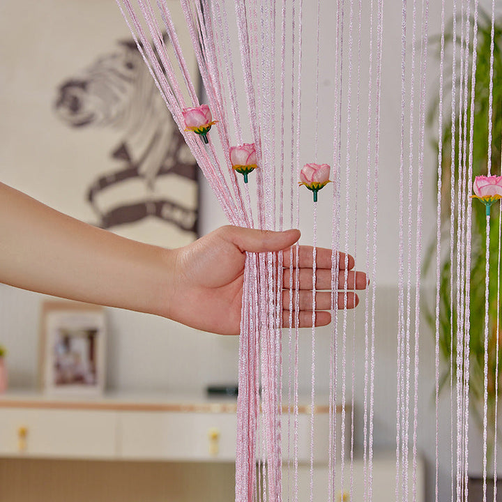 BowLift | Rose Thread Door Curtain