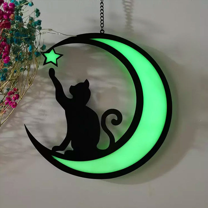 BowLift | Moon Black Cat Decorations