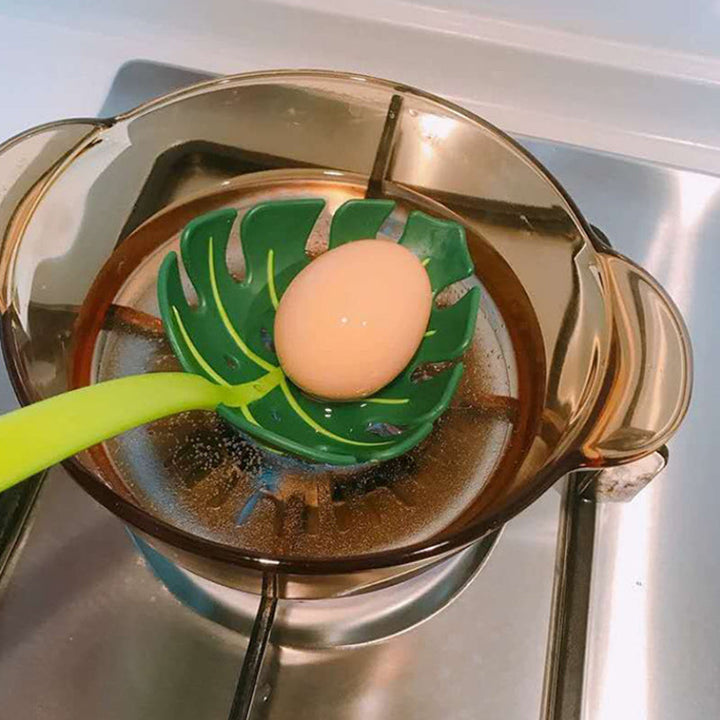 Green Leaf Colander | Bowlift