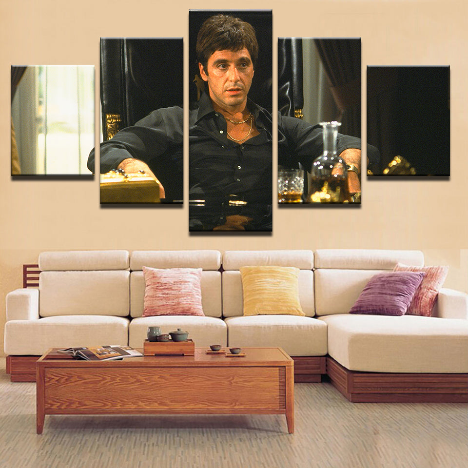 Who's Boss 5 Piece - Canvas Wall Art Painting | Bowlift
