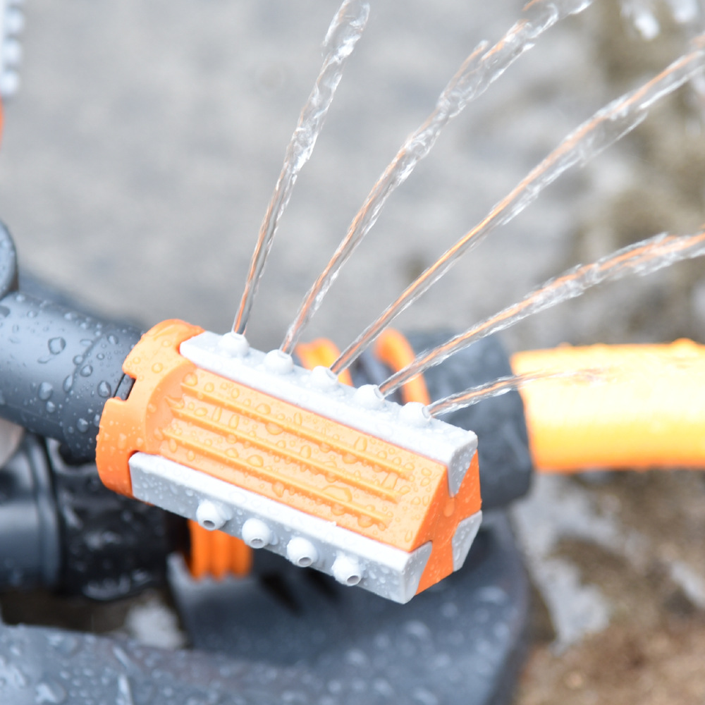 BowLift | Rotatable Garden Sprinkler with 3 Nozzles – Efficient Watering Sprinkler for Lawns and Gardens