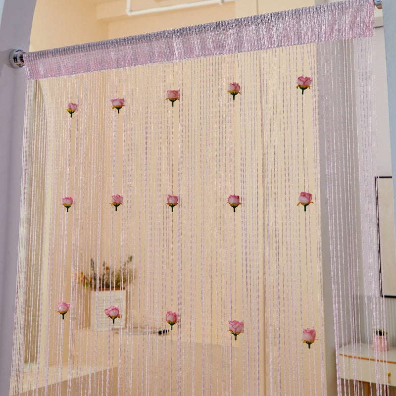 BowLift | Rose Thread Door Curtain