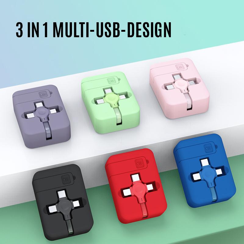 BowLift | Three in one charging cable reel