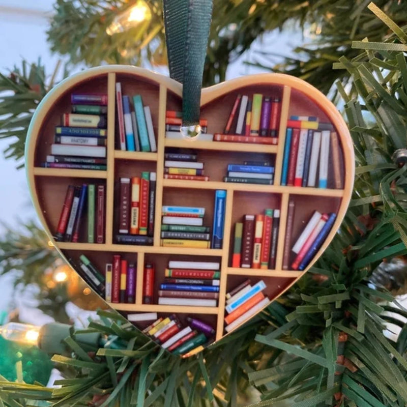 BowLift | Cute Heart-Shaped Bookshelf Decoration