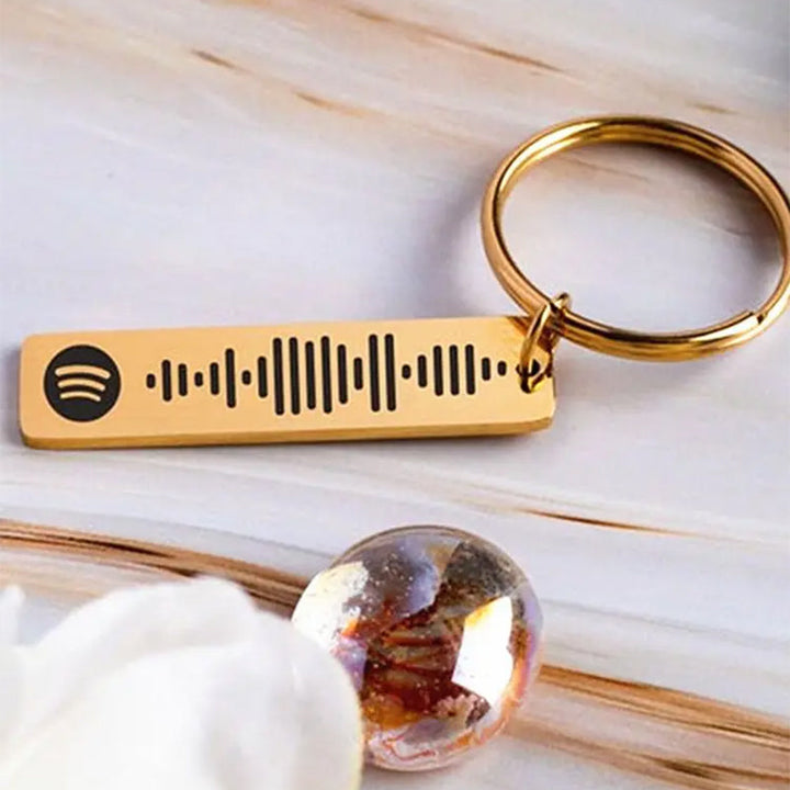 BowLift | Music Code Plaque Keychain