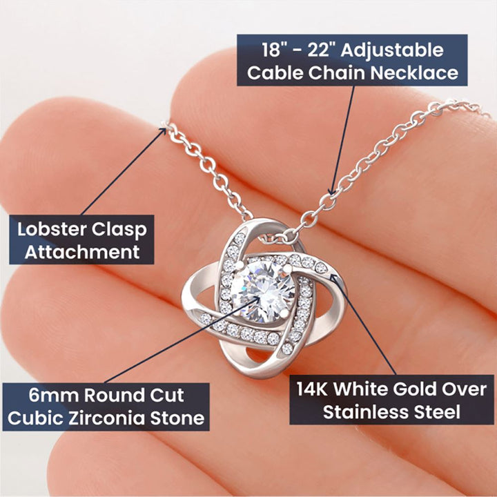 EternalBond Necklace – 'Never Forget I Love You Bowlift