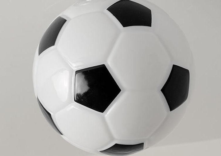 BowLift | SportLume Creative Ceiling Light | Basketball & Football Design | Semi-Mount | Glass Lamp