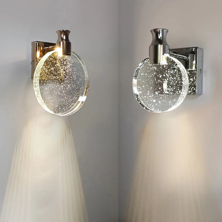 BowLift | LED Wall Light CircuLux | Round Design | Gentle Light | 13–16 cm Ø