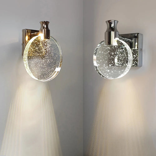 BowLift | LED Wall Light CircuLux | Round Design | Gentle Light | 13–16 cm Ø