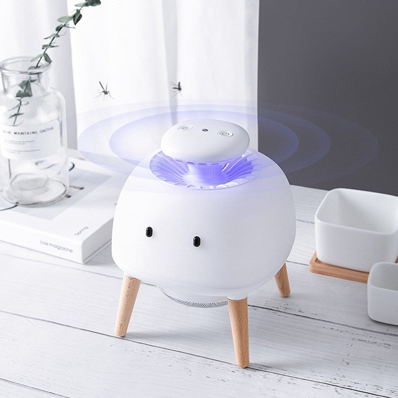 BowLift | Electronic Indoor Physical Mosquito Killer with 360¬∞ Ring Light, Intelligent Photosensitive System, Desk Lamp Mode and Low Noise, for Home, Kitchen, Bedroom & Office