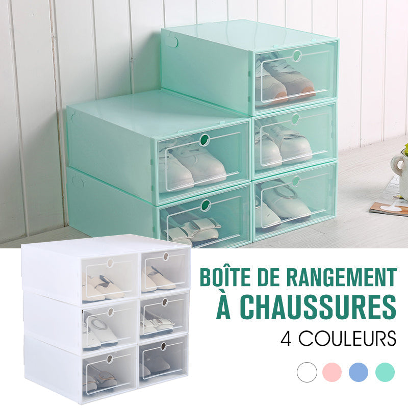 Ciaovie Shoe Storage Box Foldable, 6 Pieces | Bowlift
