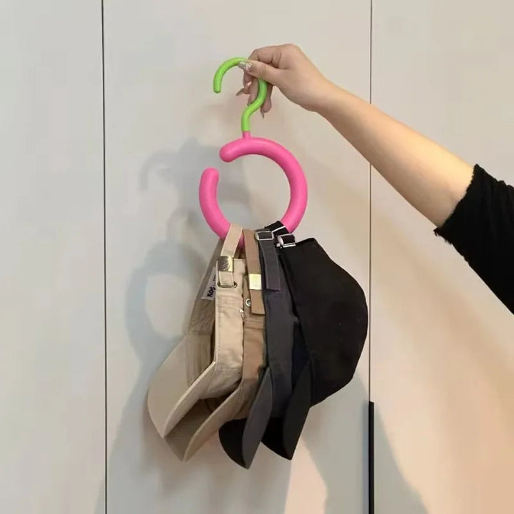 BowLift | 2pcs Rotating Multi-Hook Closet Organizer  Hanger