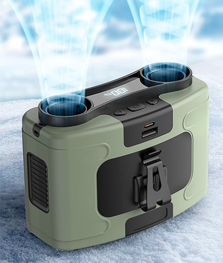 BowLift | Portable Waist-Mounted Cooling Fan