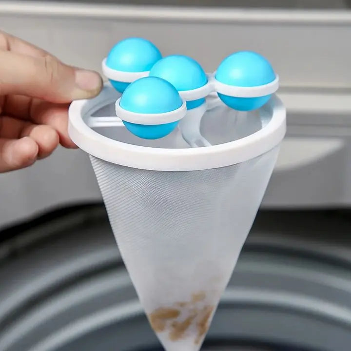 BowLift | 2+2 | Reusable Washing Machine Filter – Catches Hair & Dirt