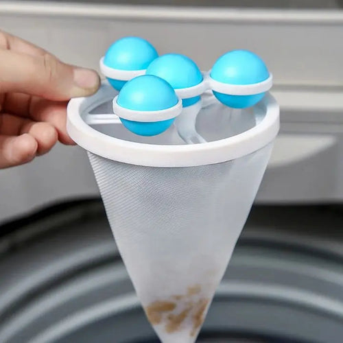 BowLift | 2+2 | Reusable Washing Machine Filter – Catches Hair & Dirt