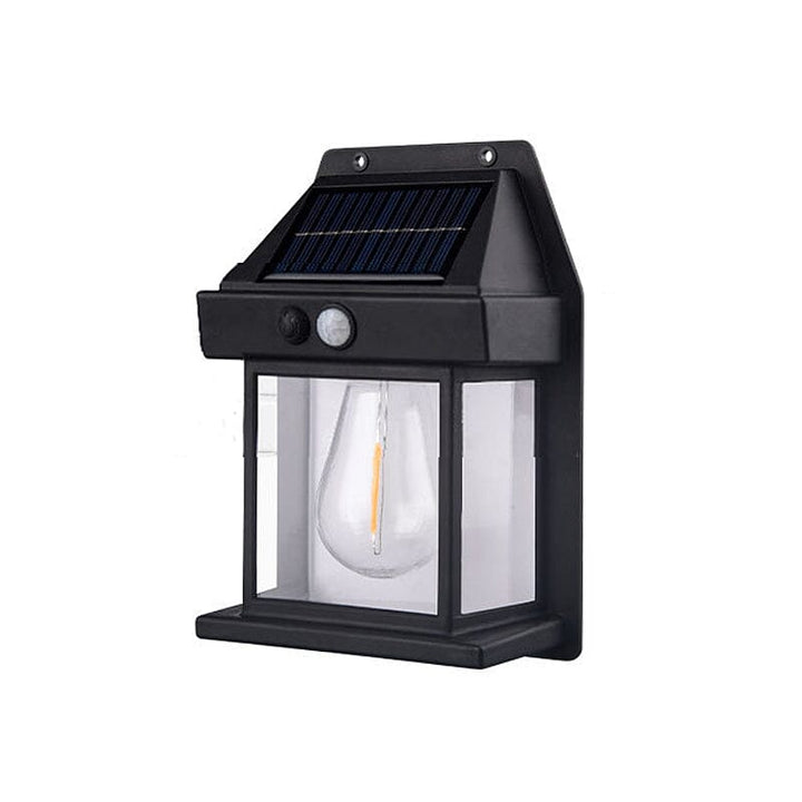 BowLift | Solar Wolfram Wall Light for Outdoor Use