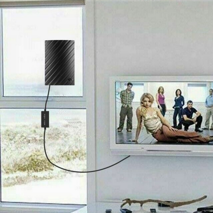 BowLift | HDTV 4K Digital antenna for indoor use | Large range 600 miles